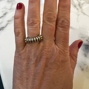 Lagos brand caviar dot necklace, ring and earring set. In perfect shape!